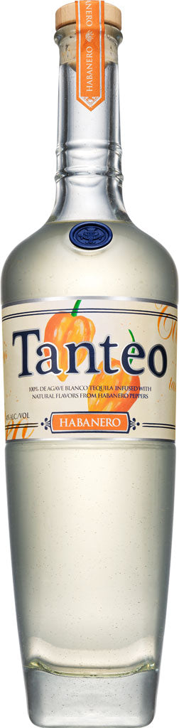 Tanteo Habanero Tequila Blanco 750ml