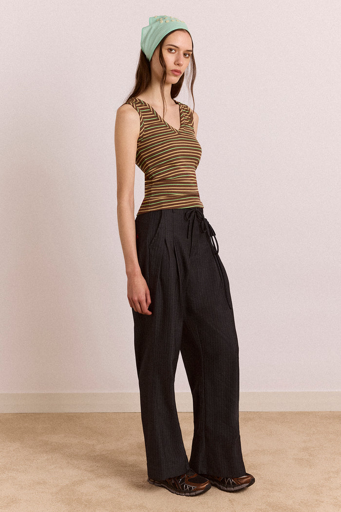 Tatianna Trouser - Pinstripe