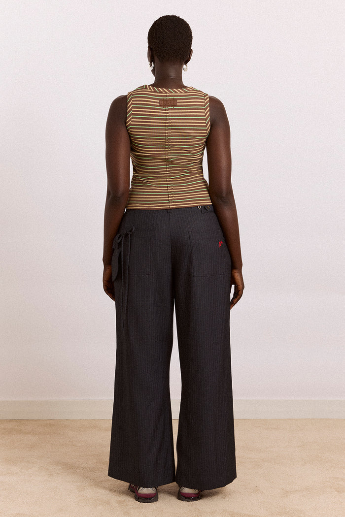 Tatianna Trouser - Pinstripe