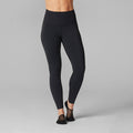 Tavie High Waisted Leggings in Ebony
