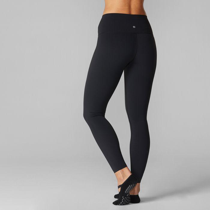Tavie High Waisted Leggings in Ebony