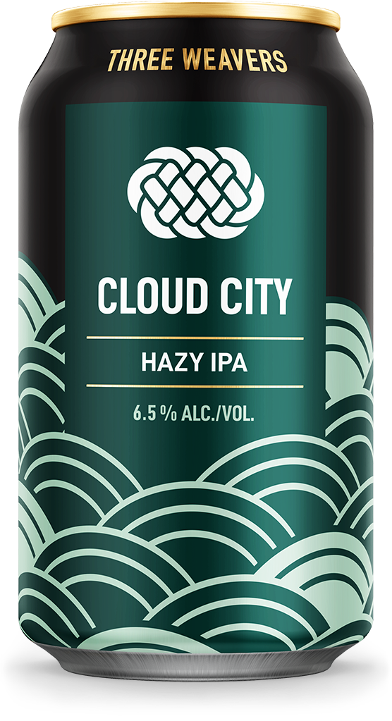 Three Weavers Cloudy City Hazy IPA 6pk Cans