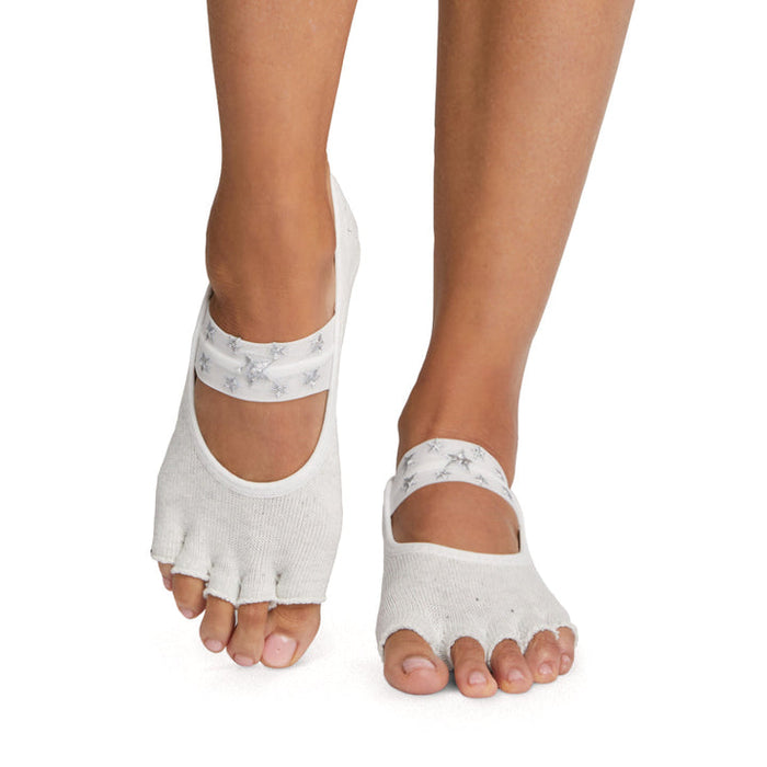 Toesox Half Toe Mia Grip Socks - Starshine