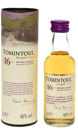 Tomintoul Single Malt Scotch 16 Year Old 50ml