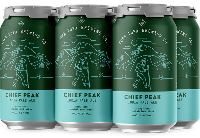 Topa Topa Chief Peak IPA 6pk Cans