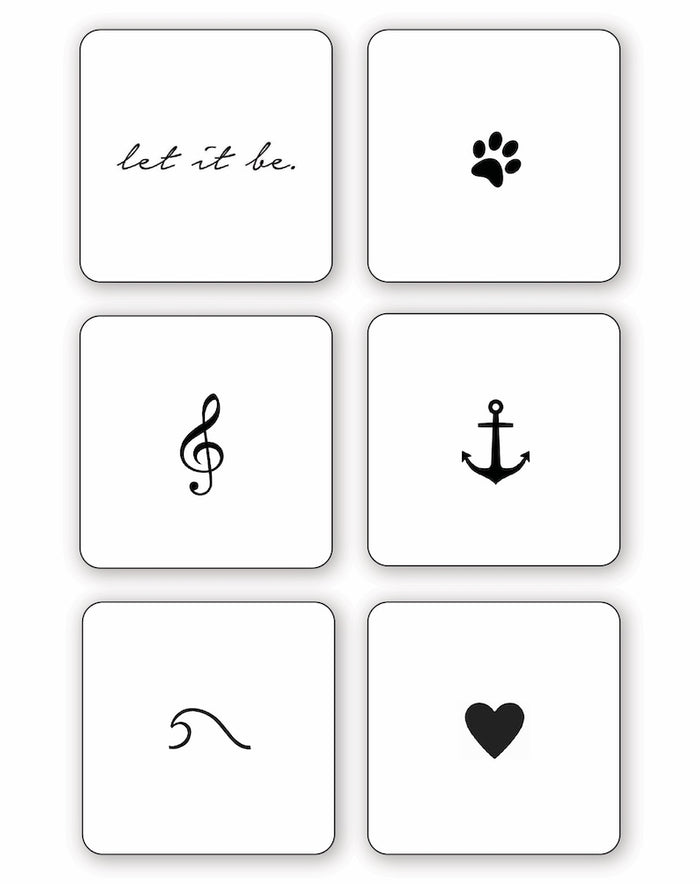 Trending Ink Pack - 6 Tattoos