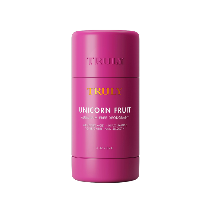 Truly Beauty Unicorn Fruit Aluminum-Free Deodorant front pack stick for brightening underarm care