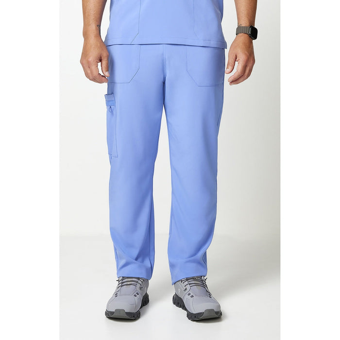 Unisex EDS Essentials Natural Rise Tapered Leg Scrub Pant - Ciel - 1