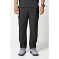 Unisex EDS Essentials Natural Rise Tapered Leg Scrub Pant - Black - 1