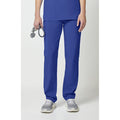 Unisex EDS Essentials Natural Rise Tapered Leg Scrub Pant - Galaxy Blue - 1