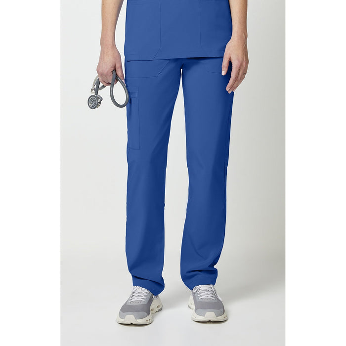 Unisex EDS Essentials Natural Rise Tapered Leg Scrub Pant - Royal - 1