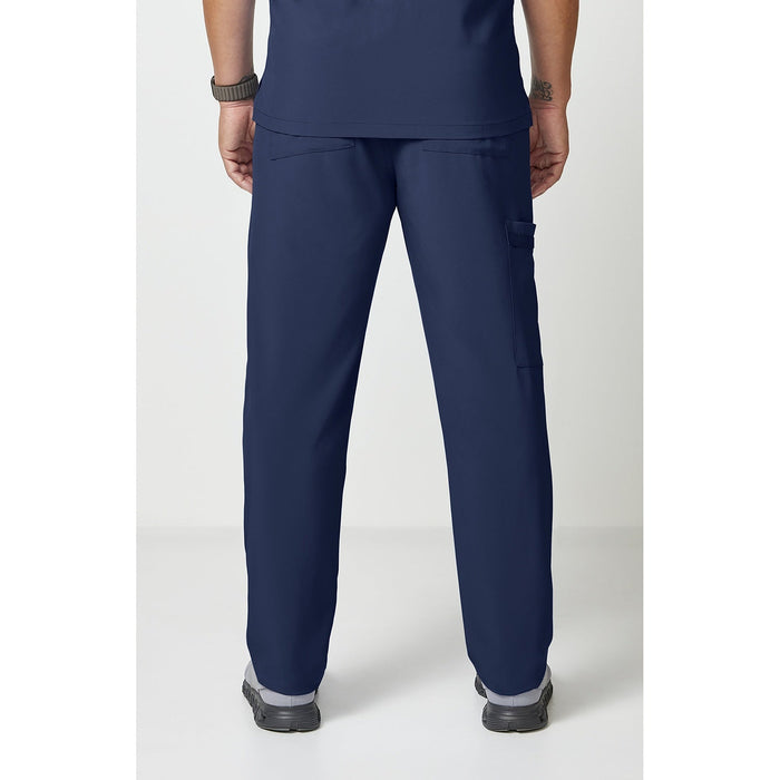 Unisex EDS Essentials Natural Rise Tapered Leg Scrub Pant - Navy - 2