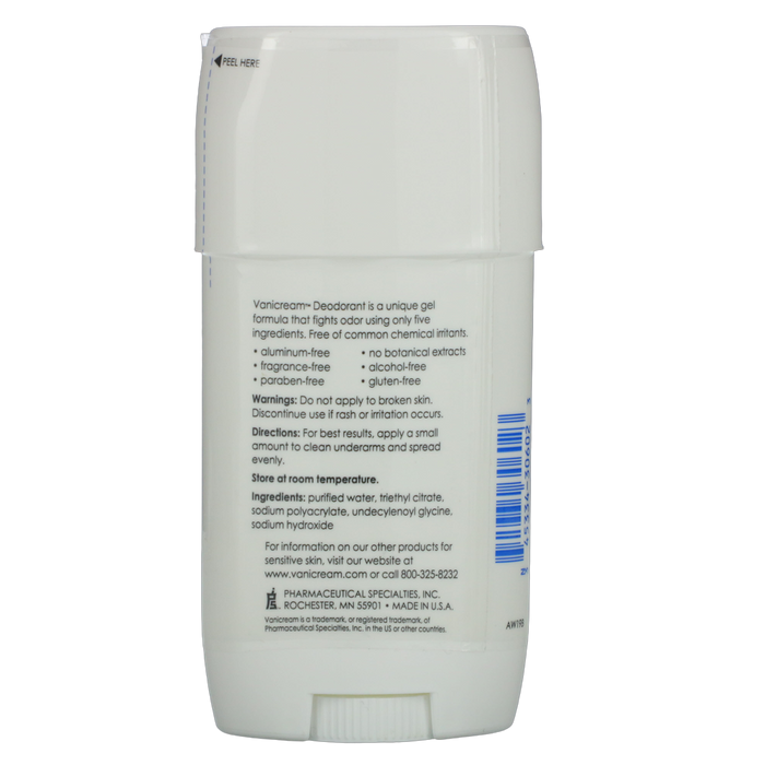 Vanicream Deodorant 2 oz