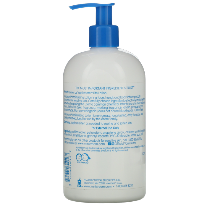 Vanicream Moisturizing Lotion 16 oz