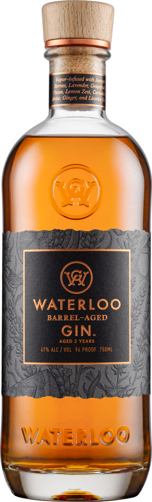 Waterloo Barrel Aged Gin 750ml