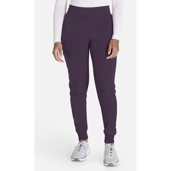 Women's Balance Mid Rise Jogger Scrub Pant - Deep Amethyst - 1