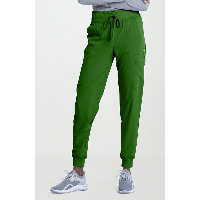 Women's EDS Essentials Mid Rise Scrub Jogger - Fern Green - 1