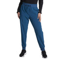 Women's EDS Essentials Mid Rise Scrub Jogger - Caribbean Blue - 1