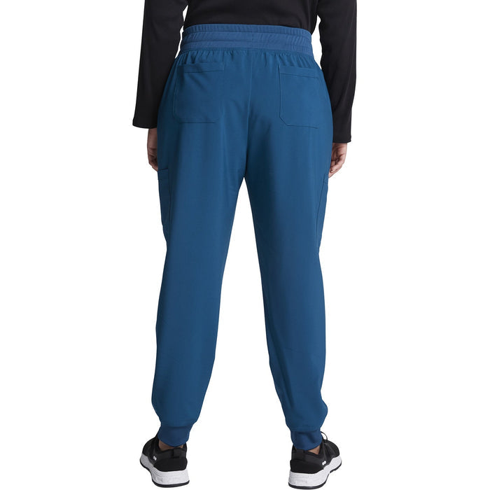 Women's EDS Essentials Mid Rise Scrub Jogger - Caribbean Blue - 2