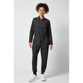 Women's Forge Scrub Jumpsuit - Black - 1
