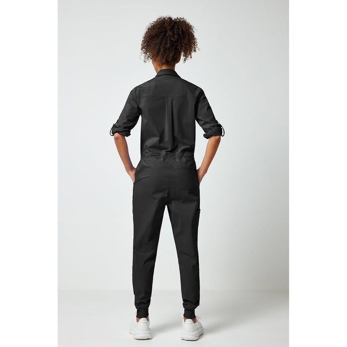 Women's Forge Scrub Jumpsuit - Black - 2