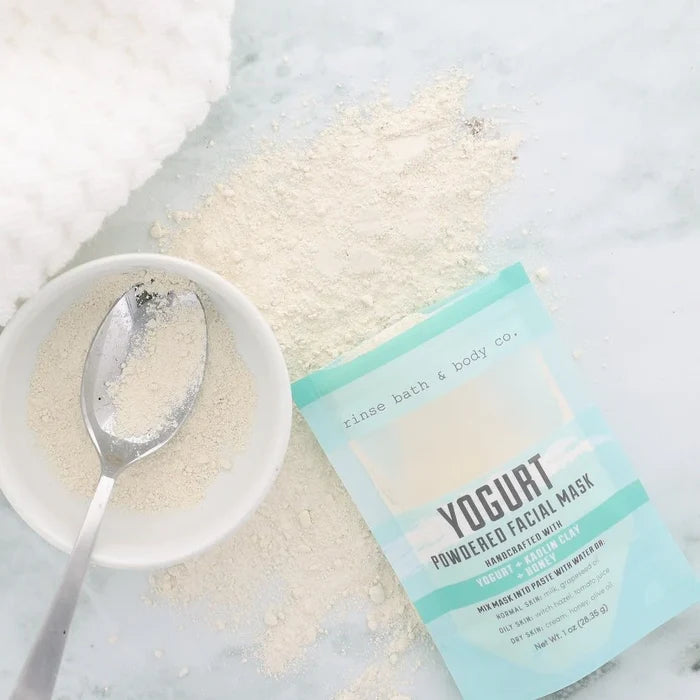 Yogurt Mask Bag | Rinse Bath & Body Co.
