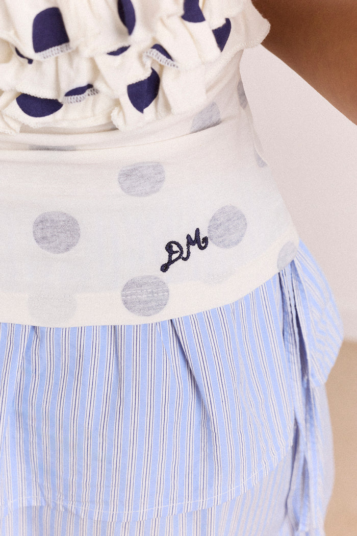 Zazie Jersey Halter - Polka Dot