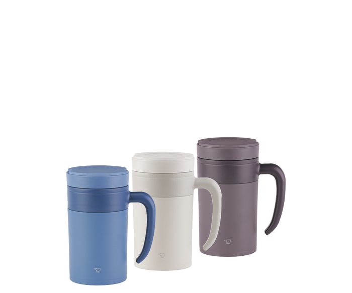 Zojirushi 16 oz. Stainless Tea Tumbler with Handle SE-KAE48 — view 2