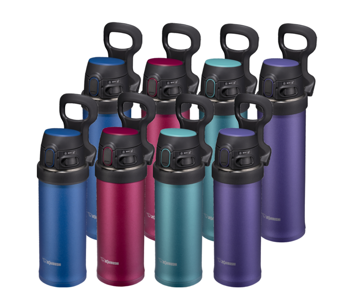 Zojirushi 20 oz. Flip-and-Go Stainless Mug SM-QHE60 — view 2