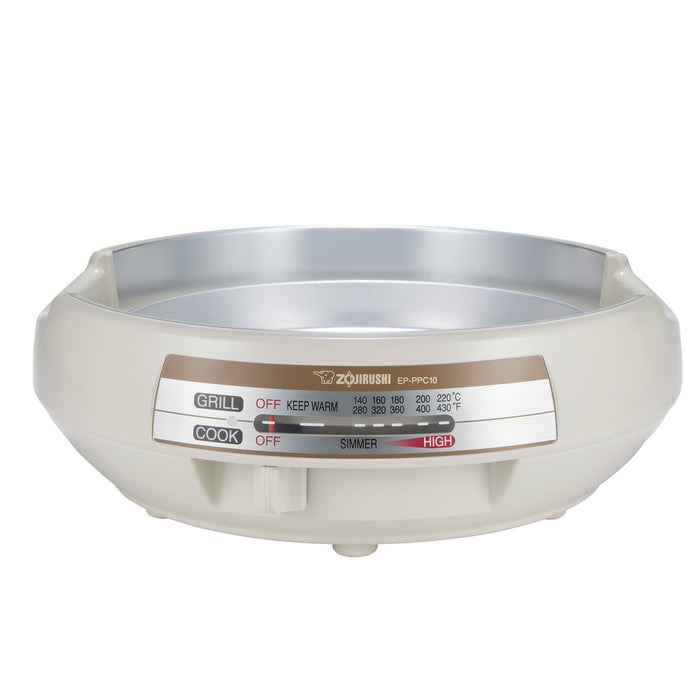 Zojirushi Gourmet d'Expert® Electric Skillet (with Ceramic Nonstick) EP-PPC10 — view 3