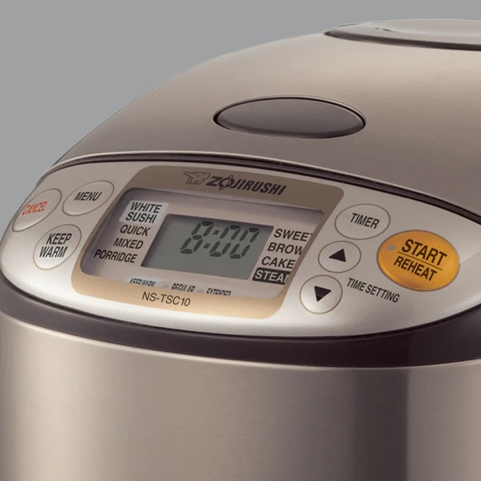 Zojirushi Micom Rice Cooker & Warmer NS-TSC10/18 — view 2