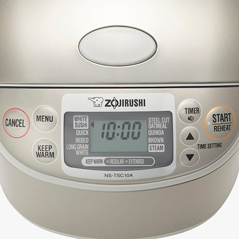 Zojirushi Micom Rice Cooker & Warmer NS-TSC10A/18A — view 2