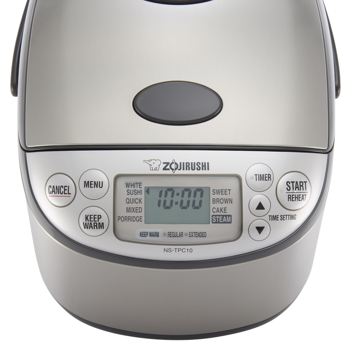 Zojirushi Micom Rice Cooker & Warmer (with PFAS-Free Nonstick) NS-TPC10/18 — view 3