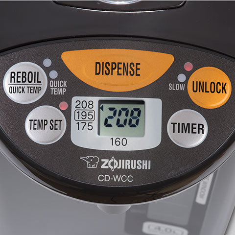 Zojirushi Micom Water Boiler & Warmer CD-WCC30/40 — view 3