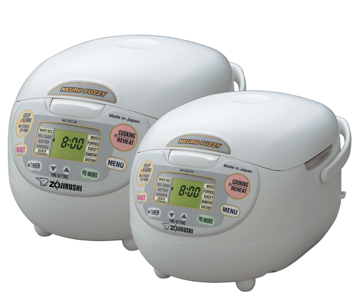 Zojirushi Neuro Fuzzy® Rice Cooker & Warmer NS-ZCC10/18