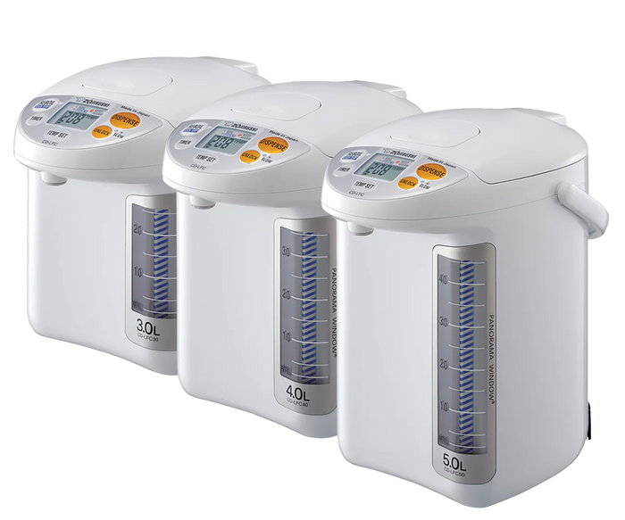 Zojirushi Panorama Window® Micom Water Boiler & Warmer CD-LFC30/40/50